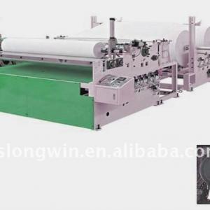 automatic jumbo tissue rolls rewinder