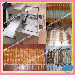 Automatic kebab skewer machine/kebab wearing machine/automatic wear kebab equipment//008613676951397