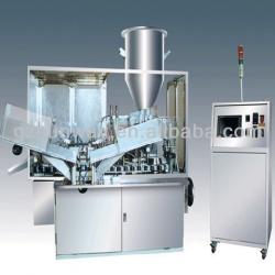 automatic laminated tube filling and sealing machine for cosmetics toothpaste cream lotion