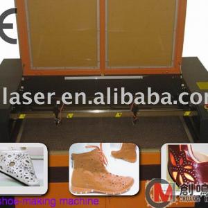 Automatic laser upper making machine with autofeed table and self-developed software