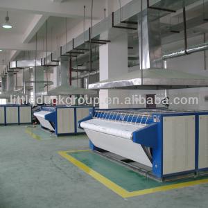 Automatic Laundry Ironing machine with LPG GAS heating