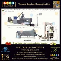 Automatic Machines for Production of Texturised Soya Soy Protein Food