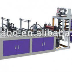 Automatic non woven fabric zipper type bag making machine