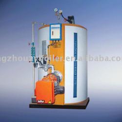 Automatic oil upper blown vertical steam boiler