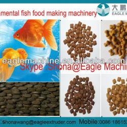 Automatic ornamental fish food extruder machine /making equipment / processing line