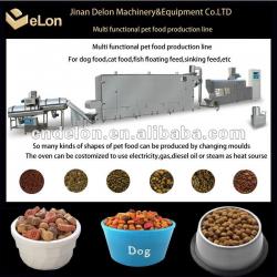 Automatic pet food production line 100-5000kg/h