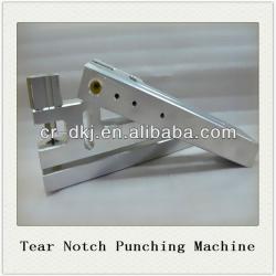 Automatic plastic hole punching machine