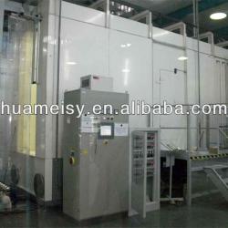 automatic powder coating cabin