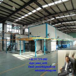 automatic powder coating line