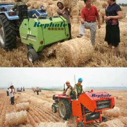 Automatic Round Shape Straw Baler