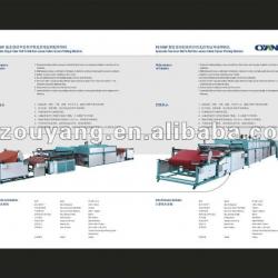 automatic single color roll to roll nonwoven fabric screen printing machine