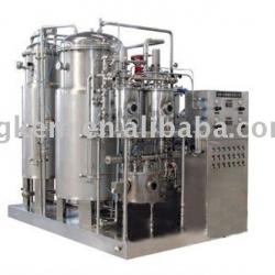 Automatic stainless steel carbonated beverage mixer system