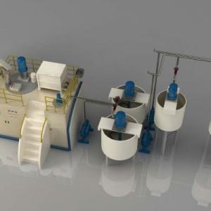 Automatic Starch Mixing System for Corrugated