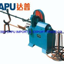 Automatic steel wire straightening and cutting machine