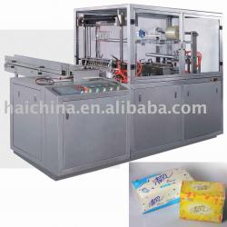 automatic table napkin packaging machine without of box