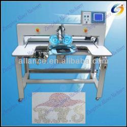 Automatic ultrasound rhinestone heat press machine, hot press machine