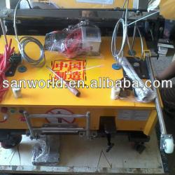 Automatic wall mortar plastering machine