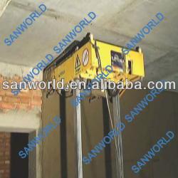 Automatic wall plaster render machine