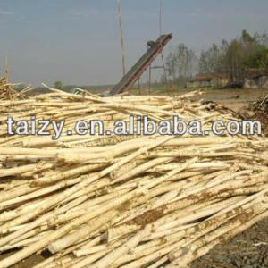 Automatic wood branch debarking machine with low price 0086-18703616536