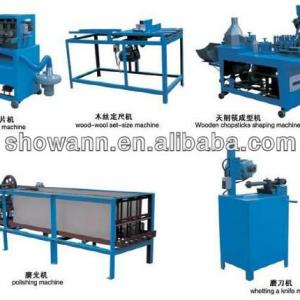 Automatic Wooden Chopsticks Making Machine of multifunctional knife grinder SHOWANN