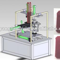 Automatic wrapped machine for jewelry box pad inserts