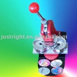 Badge Button Pin Making Press Machine