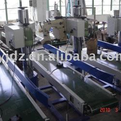 Bag-closing machine and Conveyor