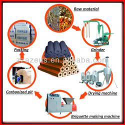 Bagasse briquette production line