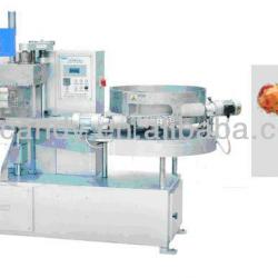 Ball lollipop kink packaging machine