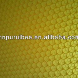 Beeswax foundation sheet