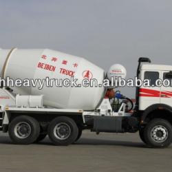 BEIBEN 6X4 diagram of concrete cement mixer truck