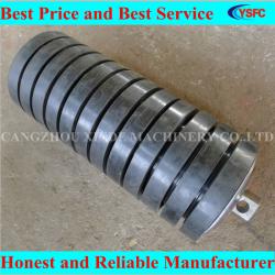 belt conveyor impact rubber roller