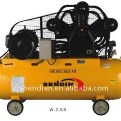 belt driven industrial piston air compressor W-2.0/8