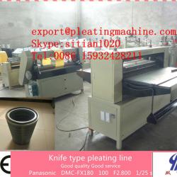 Best prcie Knife type pleating line -shuangjia factory