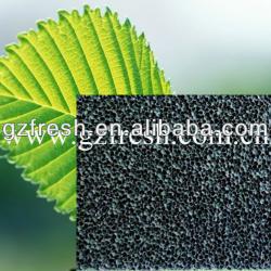 Best price Activated carbon foam in filter meshes for car cleaning