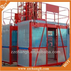 Best Price! double cage SC100/100-2*1000kg Construction Lift