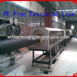 Best price ! max.300kg/h high efficiency pe water supply pipe line/pe pipe extrusion line