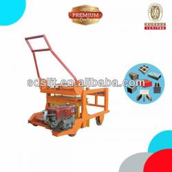 Best sales QCM4-30 type diesel engine movable hollow block making machine brick machine price