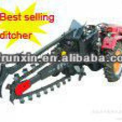 Best selling factory directed RXK120 PTO trencher mini ditcher for tractors