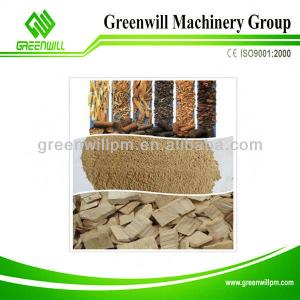 Big hard wood recycling/pelletizing line