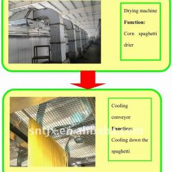 Big Industrial Automatic Corn Flour Vermicelli & Spaghetti Machine----drying and cooling