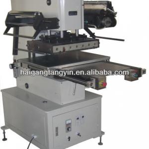 Big pressure gilding press machine for leather