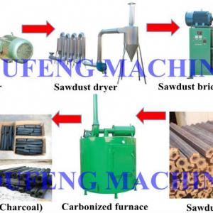 Biomass briquette making line / biomass briquette making machine