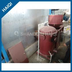 Biomass Pellet Burner for 2 arm shuttle rotomolding machine