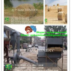 Biomass Stalk Bales Crusher Machine With High Efficient