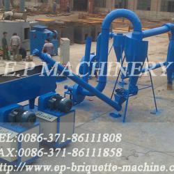 biomass waste briquette machine with 350-400kg/h capacity