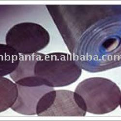 Black Iron Woven Cloth/Plain or twill woven wire cloth