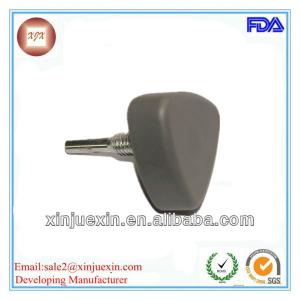 black small triangle plastic knob for machinery