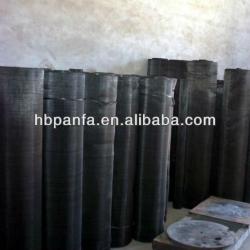 Black Wire Cloth plain steel wire cloth