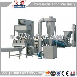 Blanched peanut production line